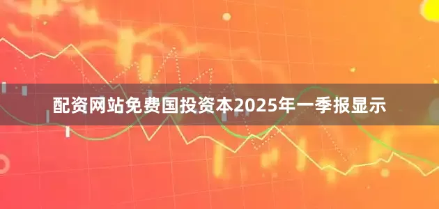 配资网站免费国投资本2025年一季报显示